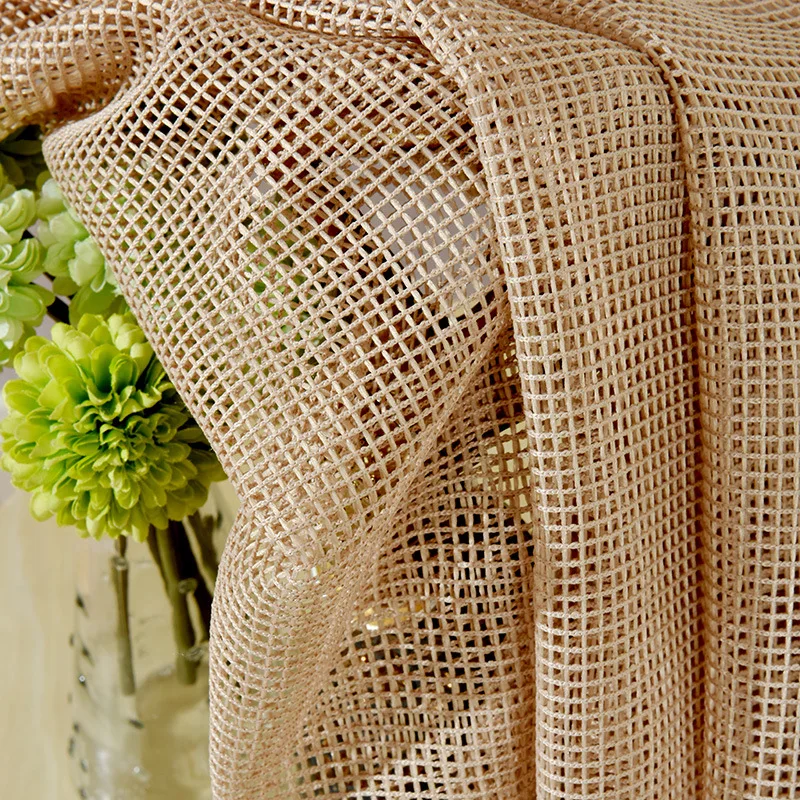 

European Mesh Fabric tulle Window Translucidus Curtains For Living Room Kitchen Bedroom Voile Curtain Fabric Drapes Window