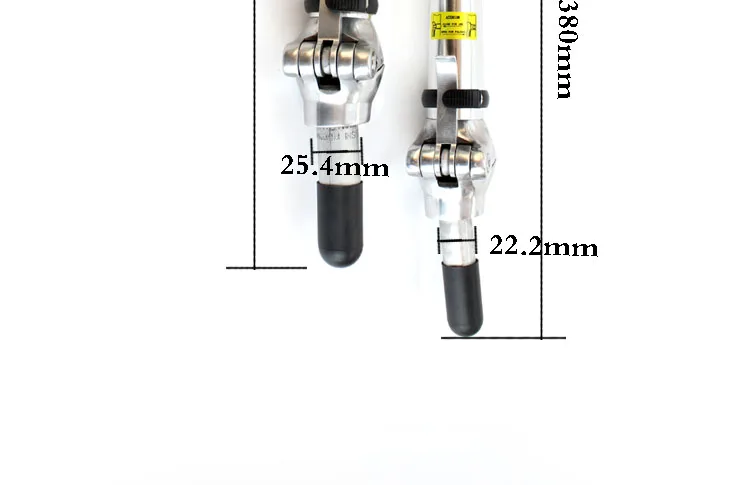 Складной велосипед 25,4 мм 22,2 мм/25,4 мм телескопическая двойная регулировка направления головка трубки BMX Электрический велосипед Стволовые части
