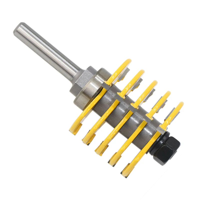 8mm Shank Finger Joint Router Bit Power Cutter Woodworking Cutting Tools