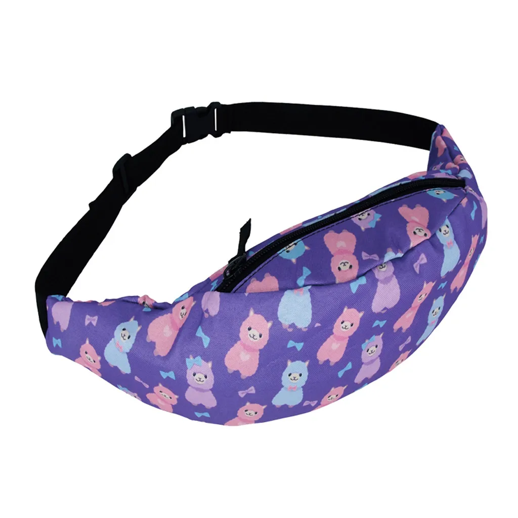 Кошелек bolso de ccintura clear fanny pack для мужчин и женщин холст унисекс мультфильм повседневные спортивные сумочки Сумка на плечо поясные сумки SI10