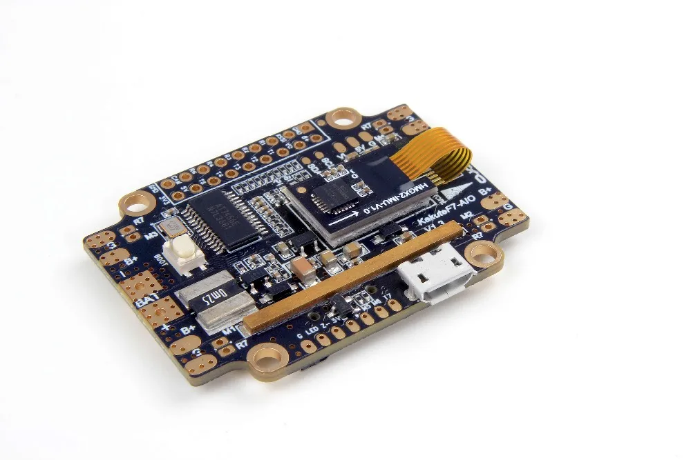 Контроллер полета Holybro Kakute F7 AIO STM32 F745 Betaflight OSD Поддержка встроенного BMP280 PID IMU
