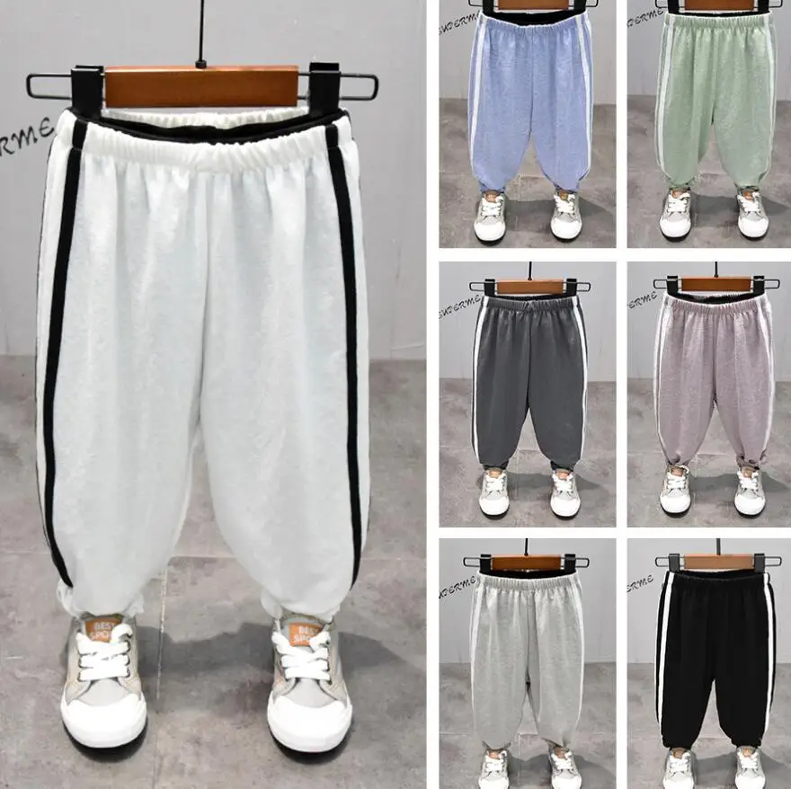 

retail 2019 boys and girls summer pant kid's summer causul pants