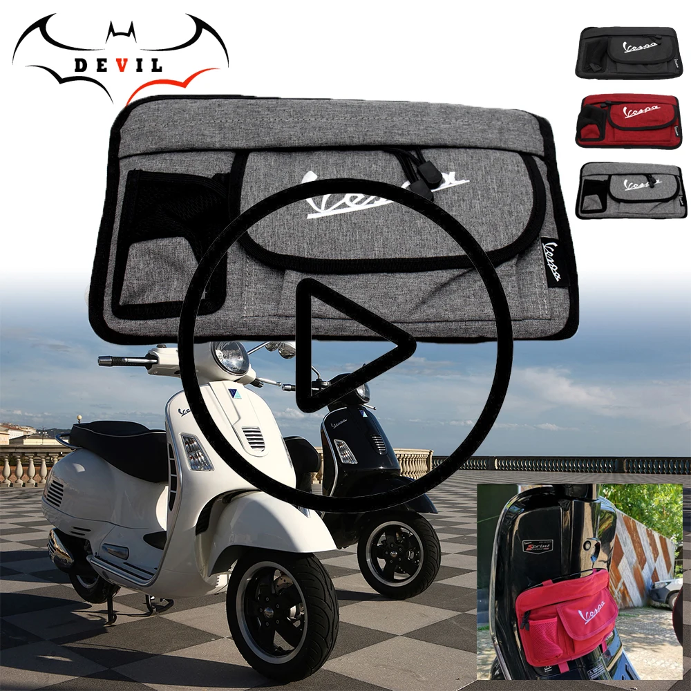 

motorcycle bag Glove Bags Storage Bag for All Vespa Model GTS LX LXV Sprint Primavera 50 125 250 300 GTS 300ie S 50 Sprint 50