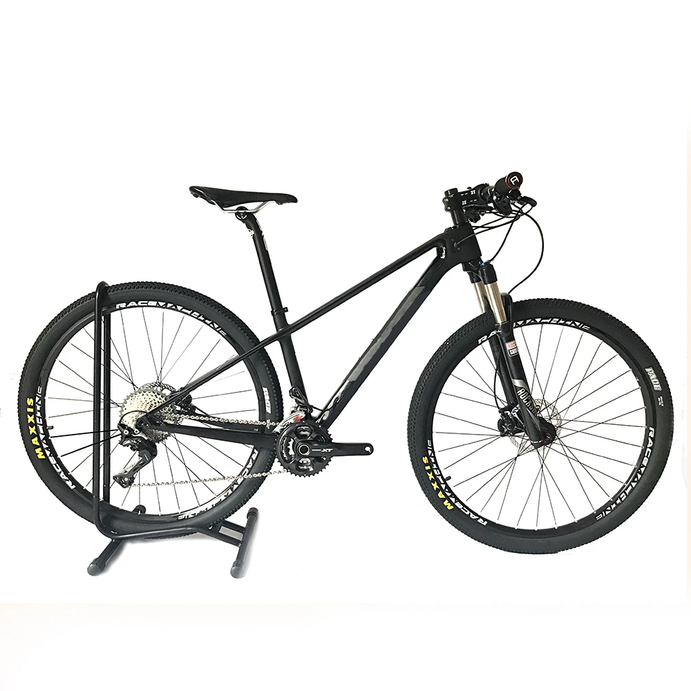 2018 Mountain Mtb carbon fiber bike complete bicycle carbon BICICLETTA bicycle bike group M610 XT Suspension mtb bike SLX
