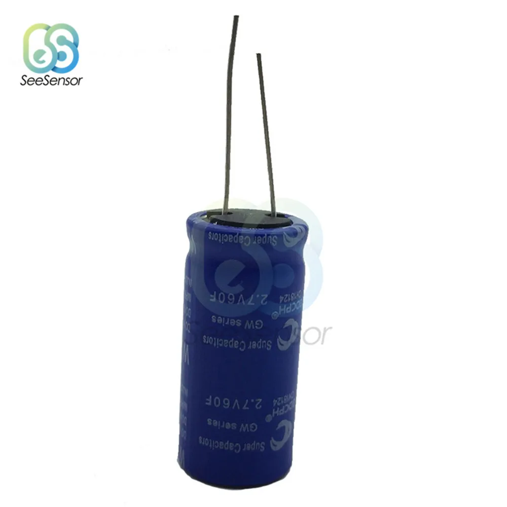 

2.7V 60F 2.7V 10F Super Farad Capacitor Module Electrolytic Capacitors Kits 2.7V 40F 20F 30F 50F