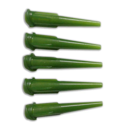 

MYLB-100 Pcs Green Plastic Tapered Pinhead Glue Liquid Dispenser Needles 14G