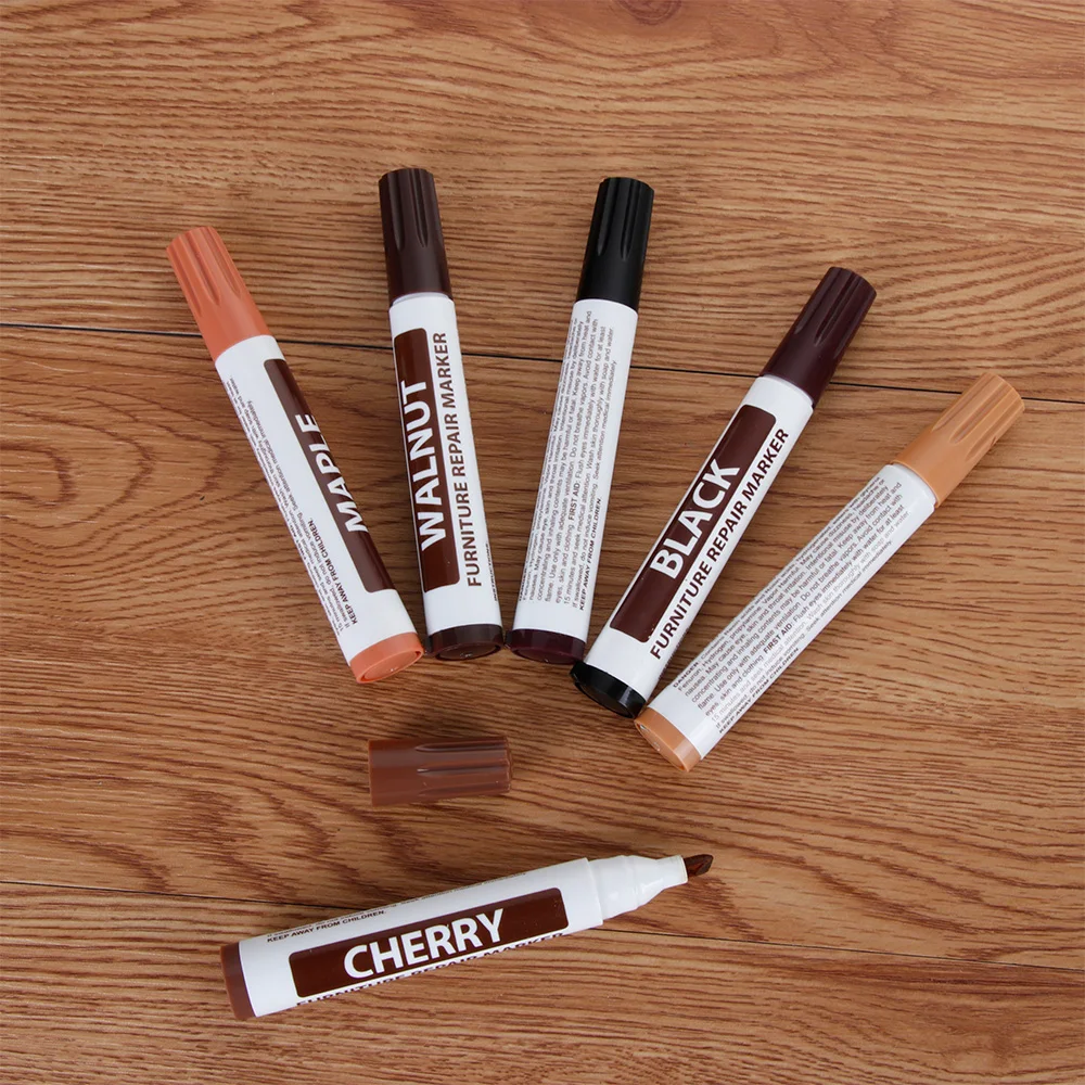 Furniture Repair Pen Markers Scratch Filler Paint Remover 1PC For Wooden Cabinet Floor Tables Chairs Refinishing For Drop