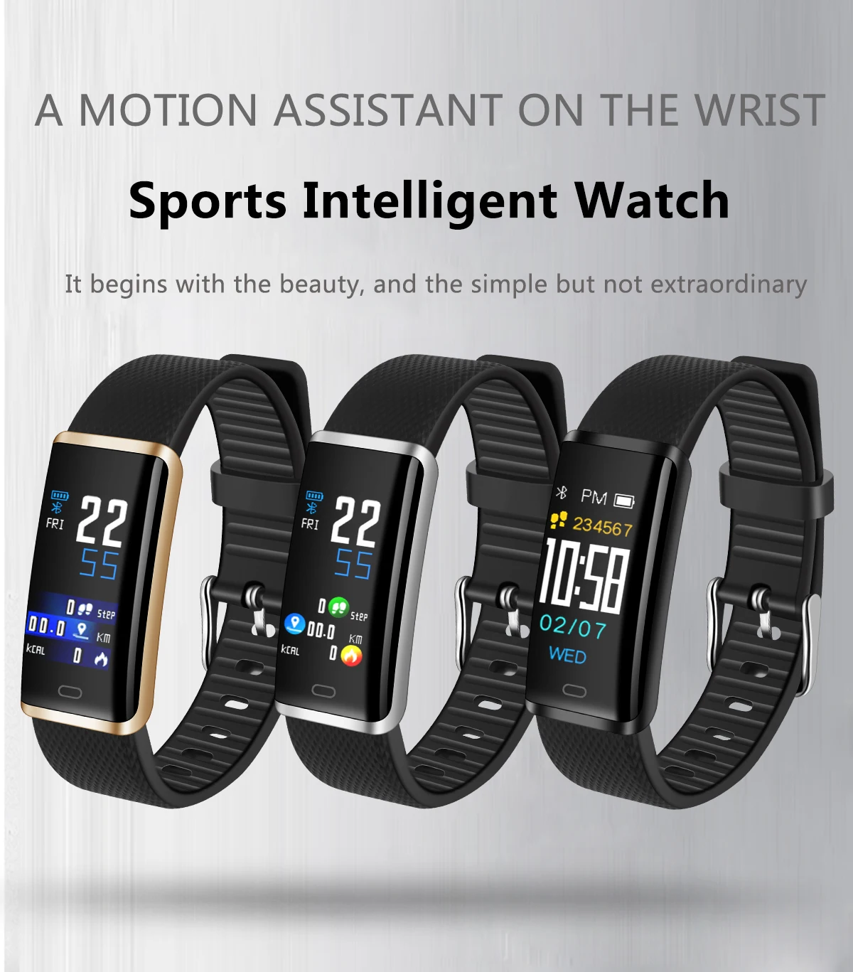 Uhoofit R9 Смарт-часы водонепроницаемые спортивные Смарт-часы монитор сердечного ритма кровяное давление фитнес-трекер браслет для мужчин и женщин