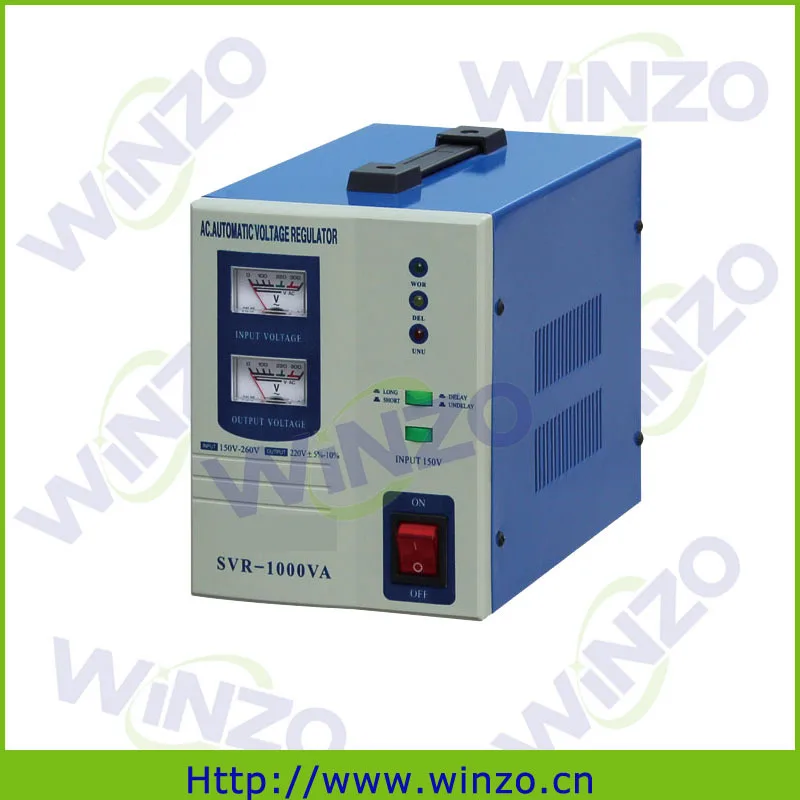 (SVR 1000VA ,relay controlled,pointer meter )avr automatic voltage