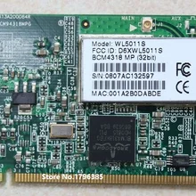 SSEA для Broadcom BCM4318 внутренняя Беспроводная Половина Mini-PCI Wlan карта для DEll Latitude C610 C640 D500 D505 D510 D600