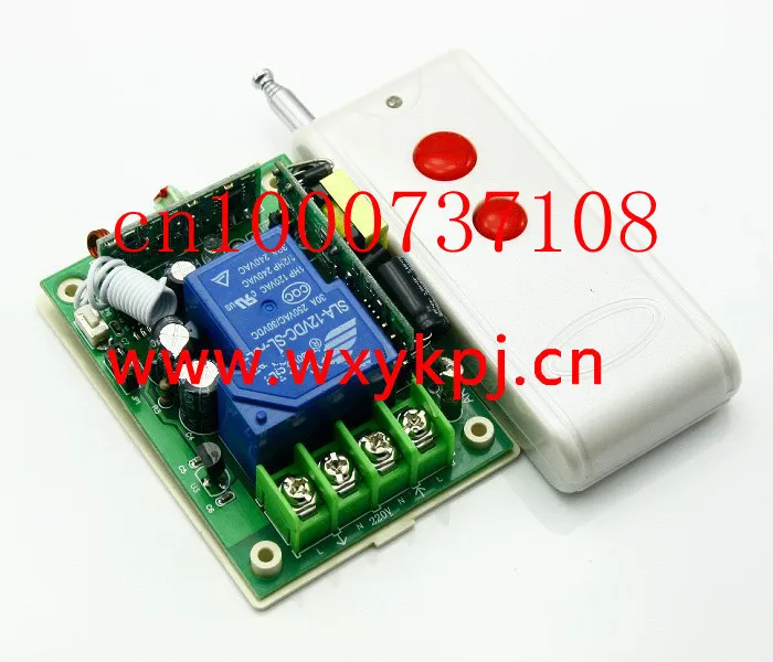 

Wide voltage85-250V 30A RF Wireless Remote Control Switch and Controller System