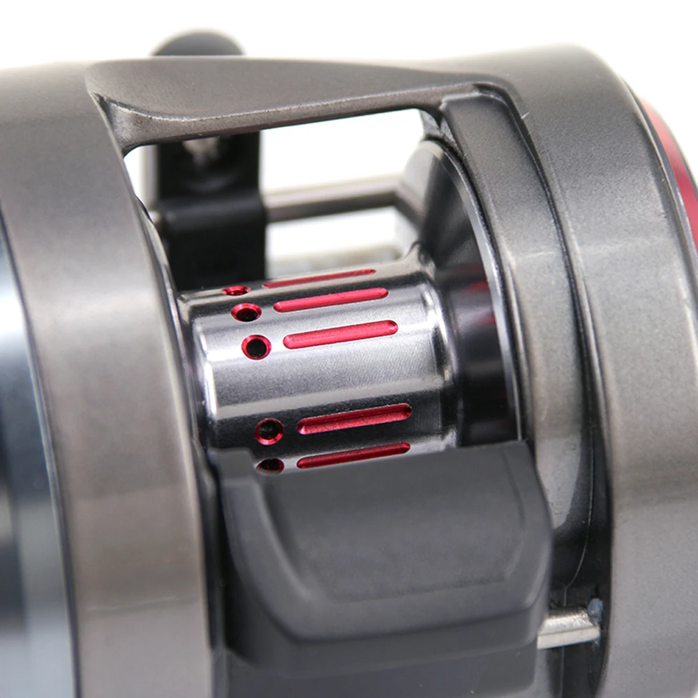 Carretilhas de Pesca de Metal em Aço Roda de Tambor Rodada de Carbono Equipamento de Pesca da Carcaça de Isca 7 + 1bb Deukio Inoxidável Roda Pesca Jd100-301 Cnc 10 Carretilhas de pesca
