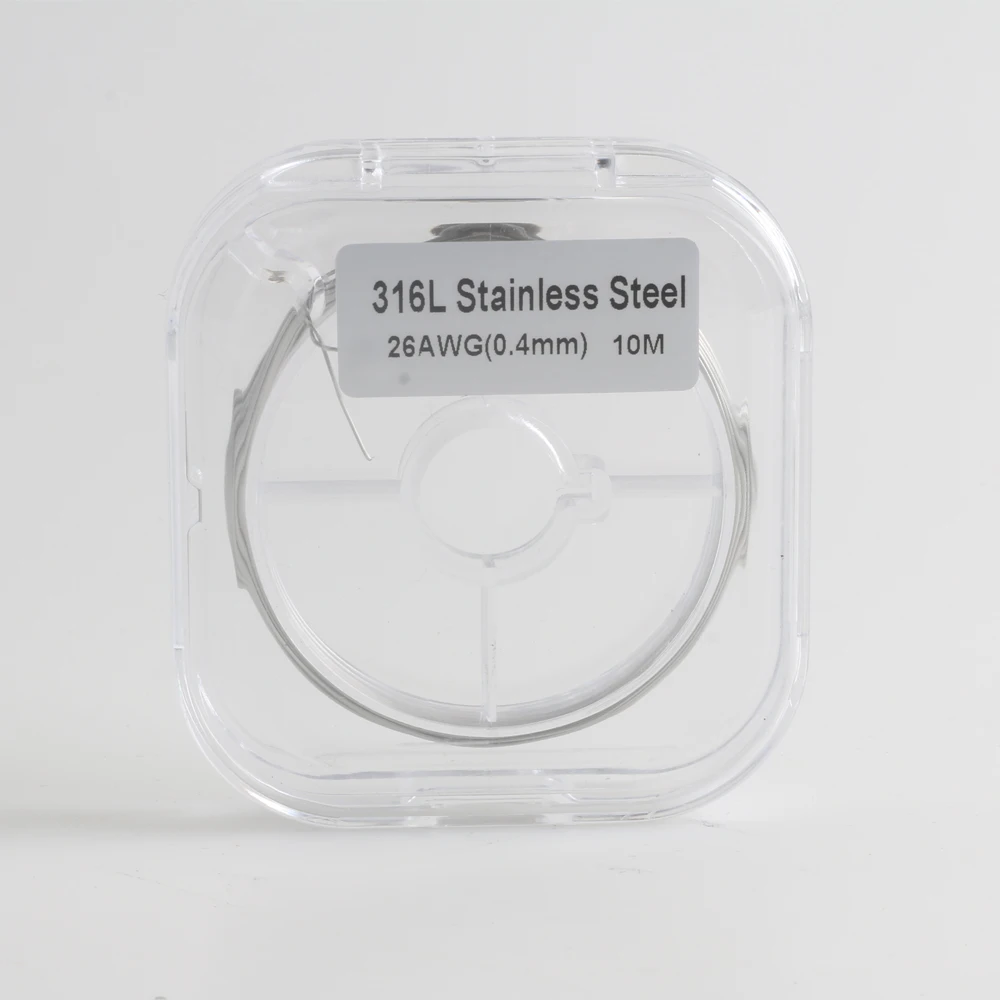 

10M/Roll A-touch SS 316L KA A1 DIY Heating Wire Make Vape Coils for RDA RDTA