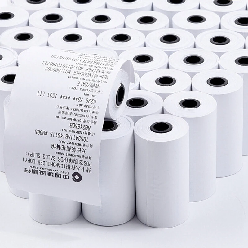 3 рулона печать наклеек бумага белая прямая термобумага самоклеящаяся 57X30 мм для бумаги ang P1 P2 портативный Bluetooth карман
