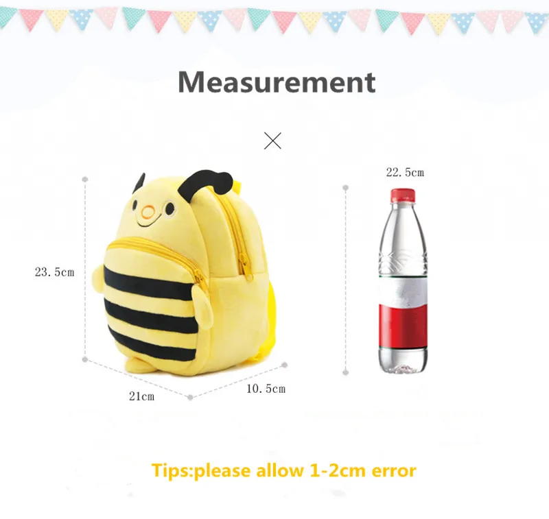 От 1 до 3 лет Пикачу Детский плюшевый рюкзак Мультяшные сумки 3D детские школьные сумки милая школьная сумка для детского сада подарок для девочек