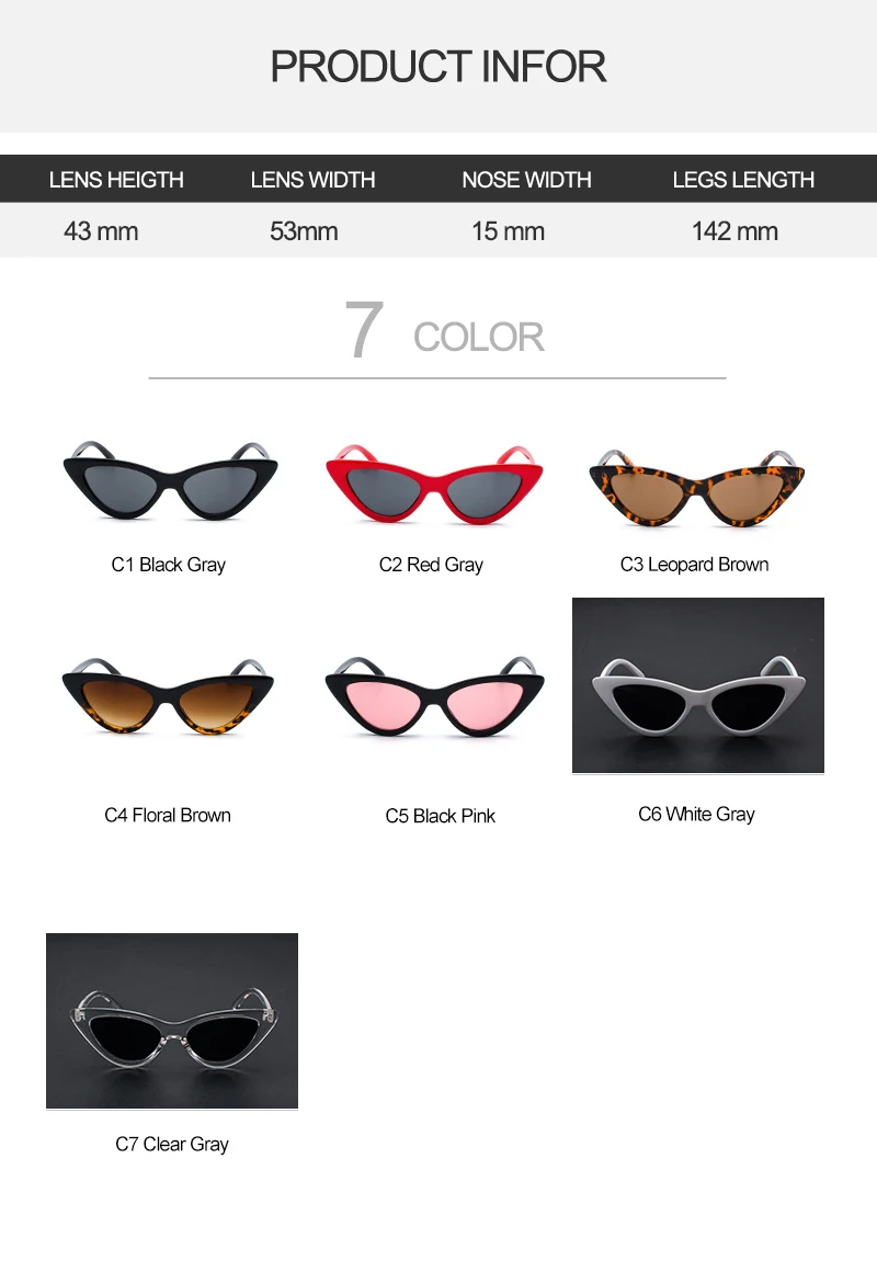 2018 News Cat Eye Sunglasses (33)