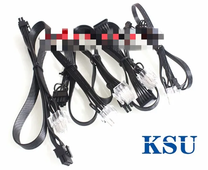 Модульный кабель питания ЦП 4 + 4pin/PCI E Dual 8pin(6 2) / SATA 15pin IDE 4pin для серии 9pin