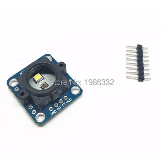 Модуль распознавания цветных датчиков WS16 MCU TCS34725 RGB ИК фильтр с блокировкой для