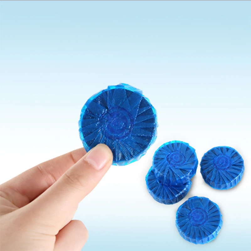 Lemon Scented Blue Bubble Toilet clean spot Toilet Ling Toilet Bathroom Toilet Block Toilet Deodorant Block 10 Pack A11310