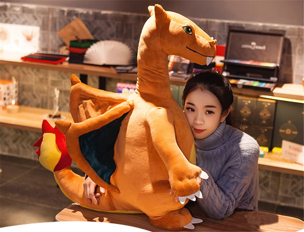 Fancytrader Big Plush Tyrannosaurus Rex Dinosaur Toys Stuffed Modelling Wings Dinosaur Doll 80cm 31inch 3 Colors1