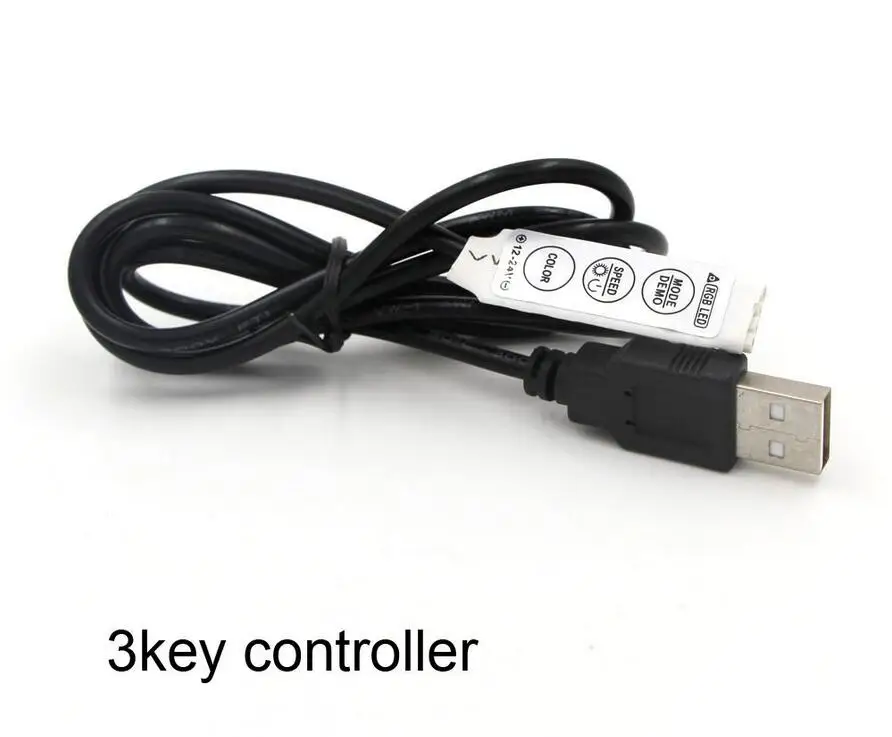 USB контроллер DC 5 ~ 24 В Музыкальный беспроводной диммер с дистанционным