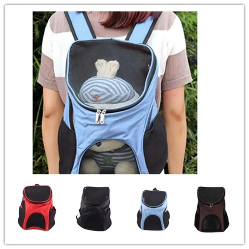 Buy Colorful Backpack Dog carriers bag Cat Double