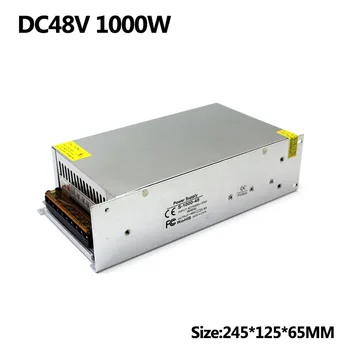 

Transformers 220V 110V AC to 20.8A 1000W Power Supply Switching Driver Power Supplies for CCTV DIY CNC Stepper Motor