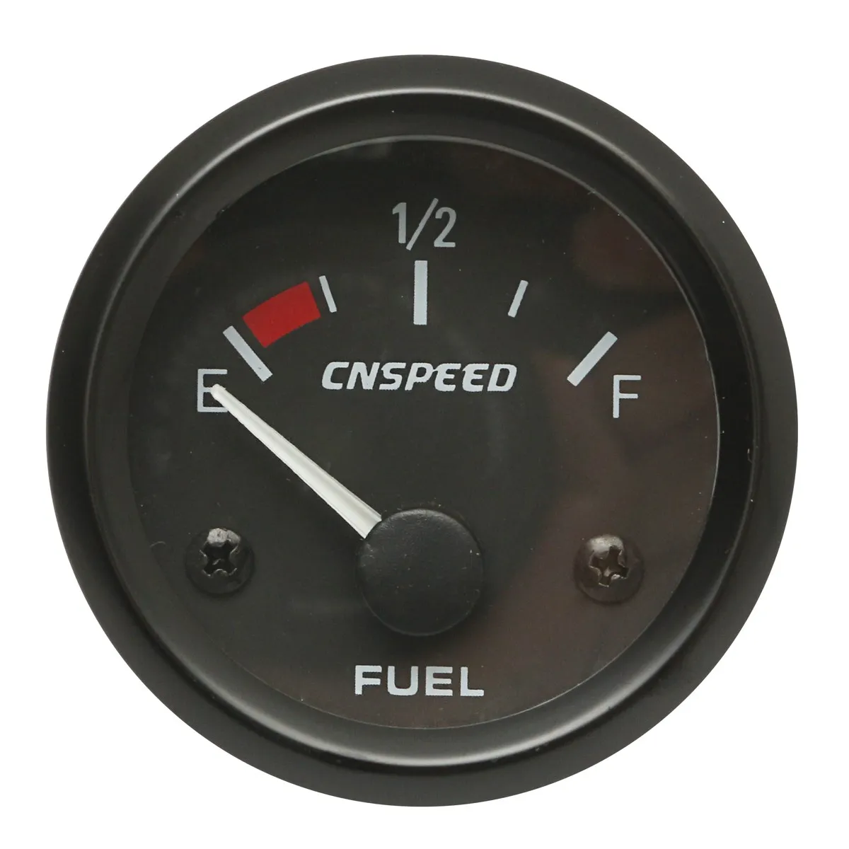 

2" 52mm Car Fuel Gauge Meter Level Gauge W/Fuel Sensor E-1/2-F Pointer LED