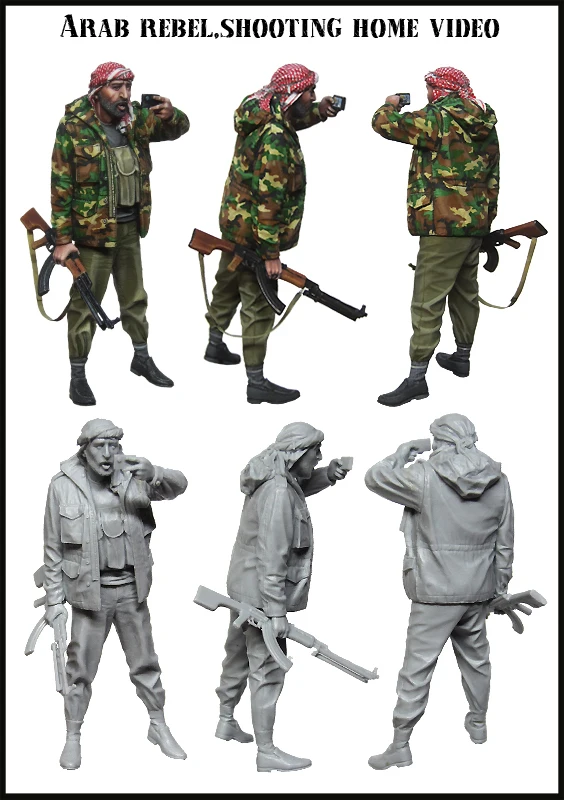 

[tuskmodel] 1 35 scale resin figures unpainted model kits E145