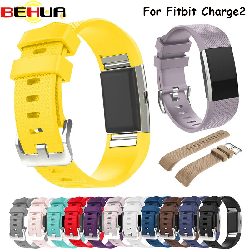 

Hot-sale watchband Smart Watch Clock Smart Bands Replacement Men's Watch Sports Silicone Bracelet Strap Band For Fitbit Charge 2