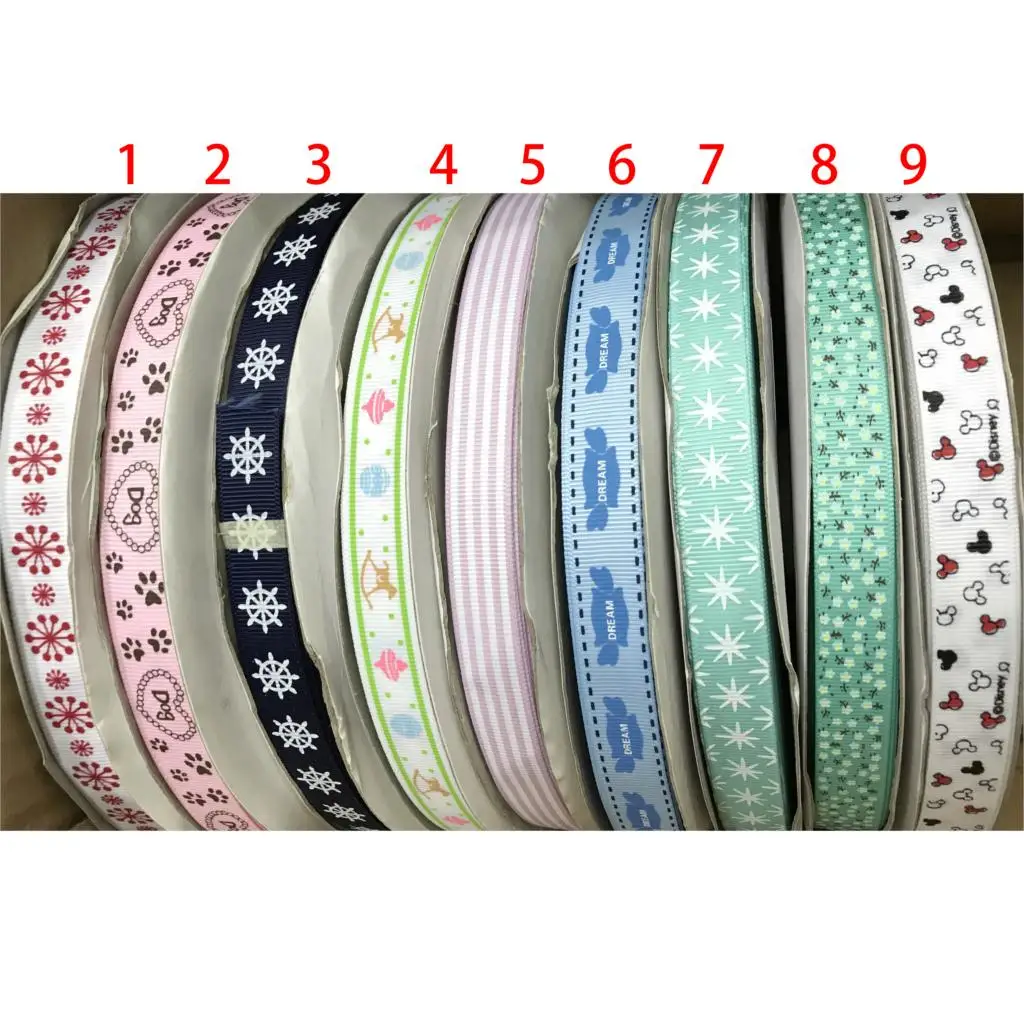 Сумасшедшая скидка 5/8 &quot16 мм Снежинка собака напечатанная Grosgrain лента для