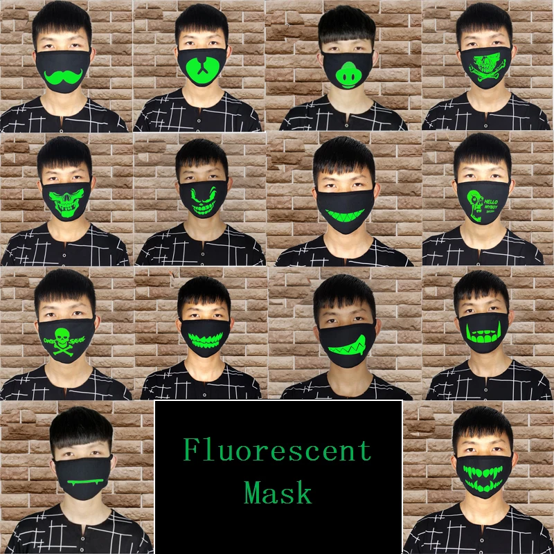 Модные маски для лица унисекс, одноцветные черные маски, маска для лица, маска для лица, маска для губ