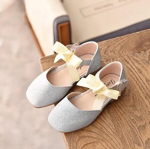 

Baby Shoes Soft Bow Kids Baby Girls Cute Beach Sandals Princess Roman Single Shoes For Baby Girls School