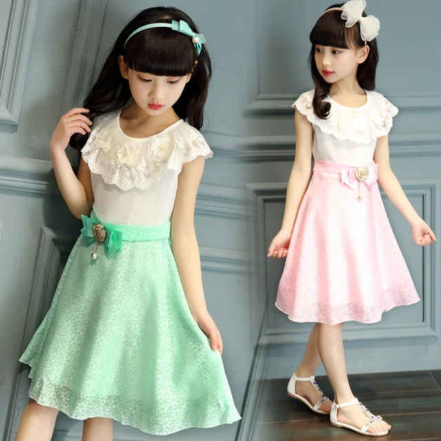 Aliexpress.com : Buy 2016 New Girls Summer Dress Lace children ...