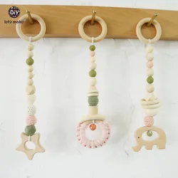 Let's Make 1set Rattle Elephant Animal Wood Ring BPA Free Silicone Teething Toys Crochet Beads Baby Teether Silicone Rodent Gift Let's Make 1set Rattle Elephant Animal Wood Ring BPA Free Silicone Teething Toys Crochet Beads Baby Teether Silicone Rodent Gift
