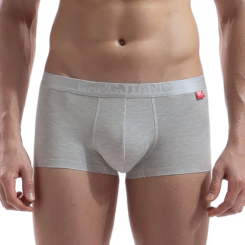 

Men's Basic Underwear Lingerie Solid Modal Boxers Sexy Men's Bulge Pouch Boxer Shorts Trunks Breathable Underpants Bottoms New