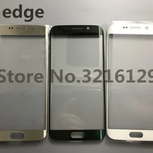 Для Samsung Galaxy S6 Edge G925F g925 спереди стекло сенсорный экран Внешний панель объектив Ремонт Запасная часть