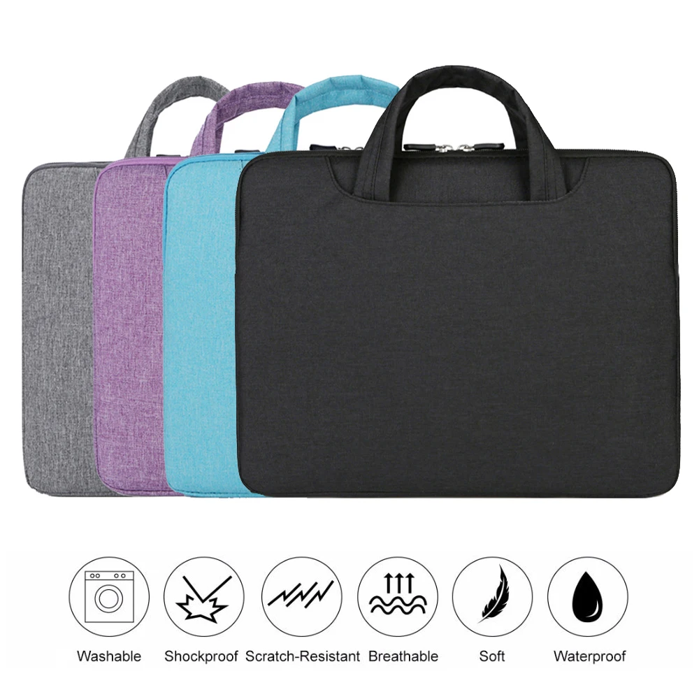 13 14 15 inch Laptop Bag Notebook Cover Sleeve Case Handbag For HP Dell Lenovo Samsung Sony MacBook Air Pro Retina