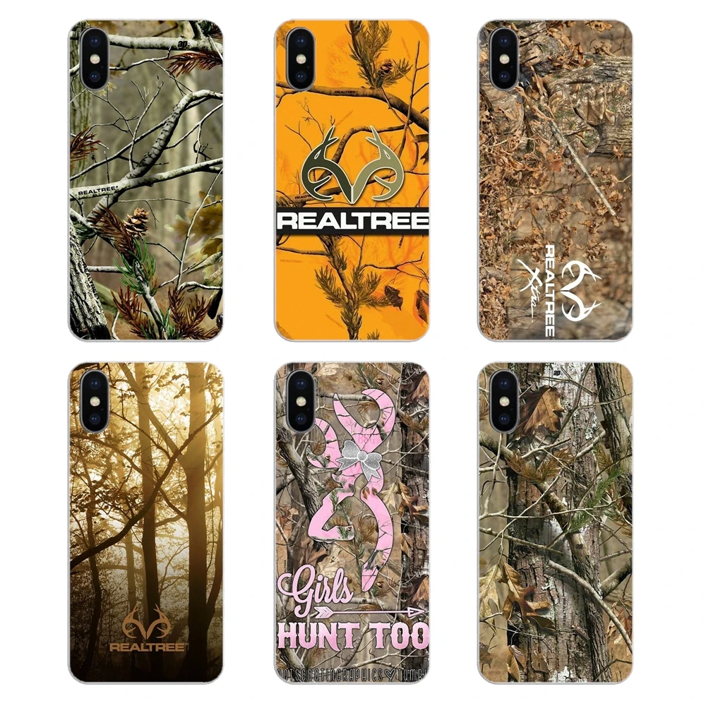 For Samsung Galaxy Note 8 9 S9 S10 A8 A9 Star Lite Plus A6S A9S Colorful Pink Realtree Camos Art Silicone Phone Shell Cover |