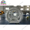 Transparent PVC Inflatable Dome Camping Tent 3m Inflatable Bubble Lodge Tent With 2m Trance Frame Tube 2