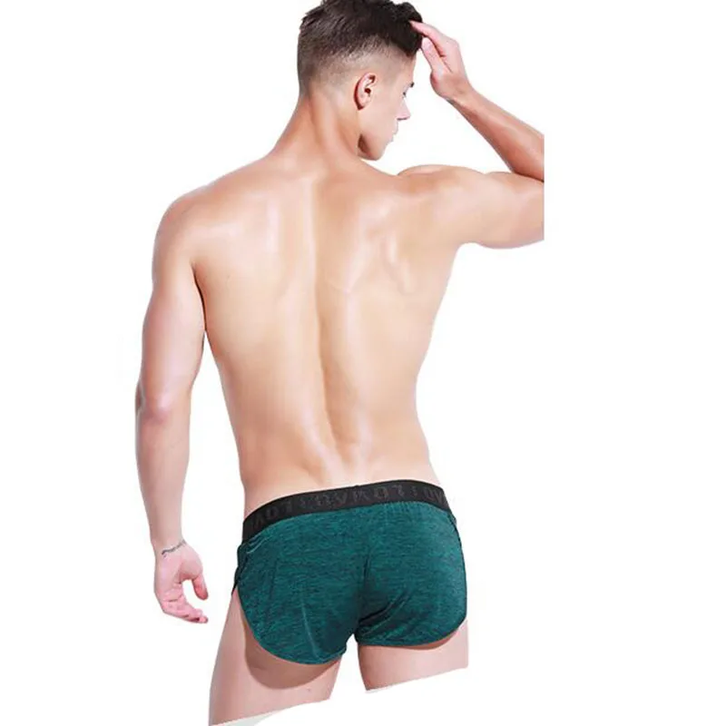 Мужские трусы-боксеры cueca masculina ice silk calzoncillo hombre Домашняя одежда боксеры para hombre bielizna boxershorts для мужчин