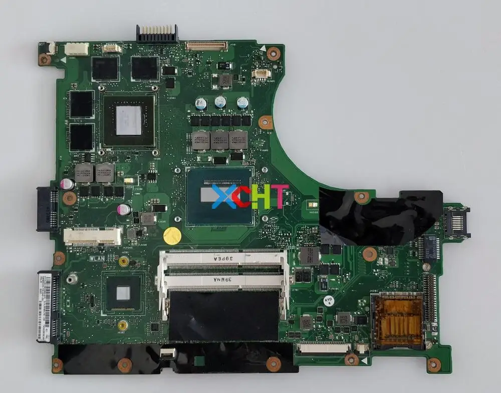 

for ASUS N56JR REV2.0 w i7-4700HQ CPU & N14E-GL-A1 GTX 760M 2G Graphics card Laptop Motherboard Mainboard Tested