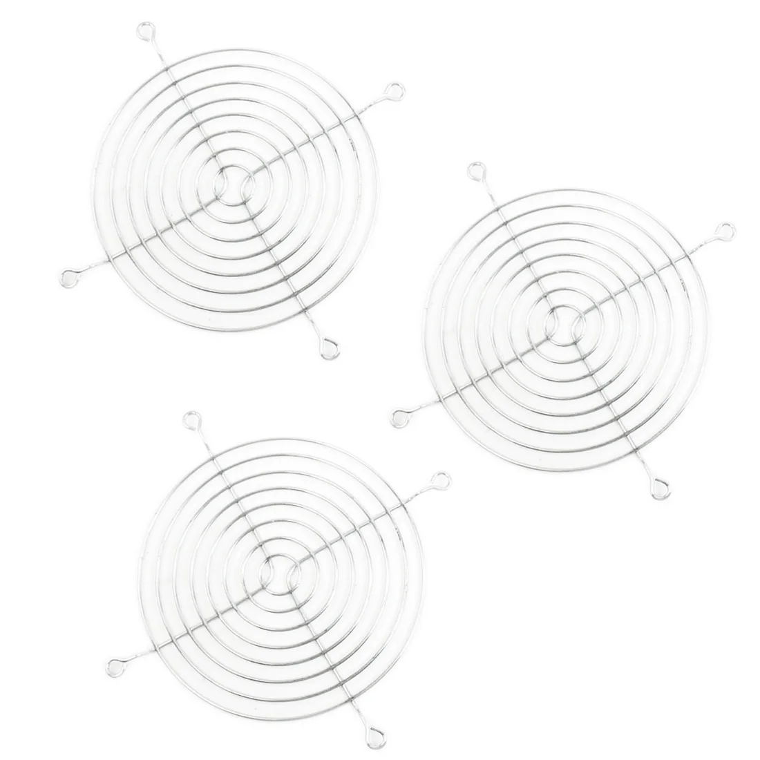 Новинка 3 шт. 120 мм 4," металлический вентилятор защитная решетка для ПК Вентилятор