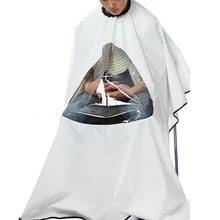 Профессиональные салонные инструменты водонепроницаемый вид окна для парикмахерской парикмахера накидка платье Ткань 4 цвета