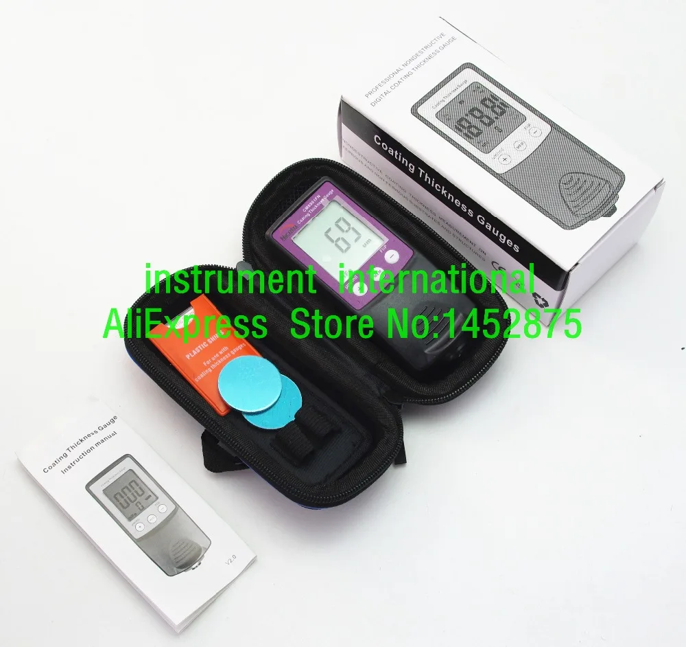 

CM8801FN LCD Digital Coating Thickness Gauge Paint Meter Tester Read 2 in 1 type