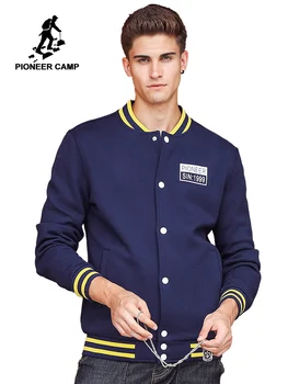 

Pioneer Camp brand clothing Thicken Fleece hoodies men top quality button jacket male autumn winter warm sweatshirts Wuyou