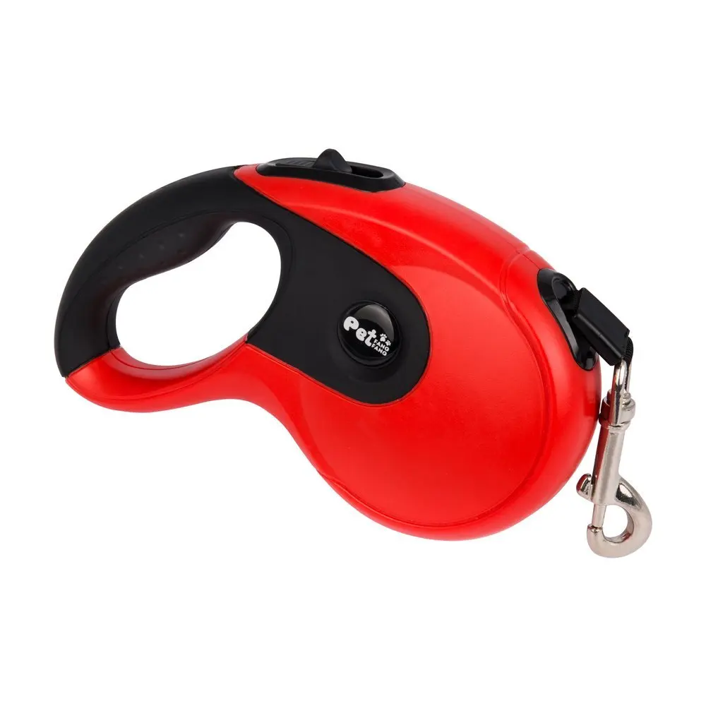 Gomaomi Red Retractable Dog Leash Belt Dog Walking Leash for Medium