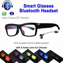 TR90 очки с оптическими линзами или UV400 поляризованных солнцезащитных очков Bluetooth 4,1 Гарнитура наушники микрофоном для iPhone huawei Xiaomi C1-BT