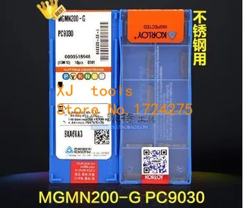 

Free Shipping 10pcs MGMN200-G PC9030 Grooving Blade,Gorooving Tungsten Carbide Inserts,Insert for Grooving Holder MGEHR & MGIVR