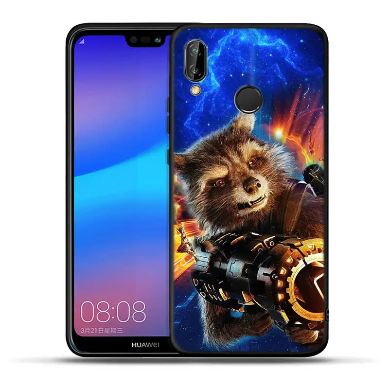 Чехол для huawei mate 20 10 P30 P20 P10 P9 P8 Lite Pro P Smart чехол Черная пантера Marvel Deadpool Thanos